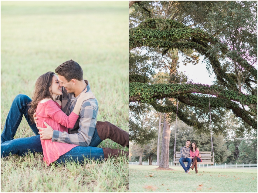 Two Oaks Ranch Engagement Session R and M Bledsoe Photography