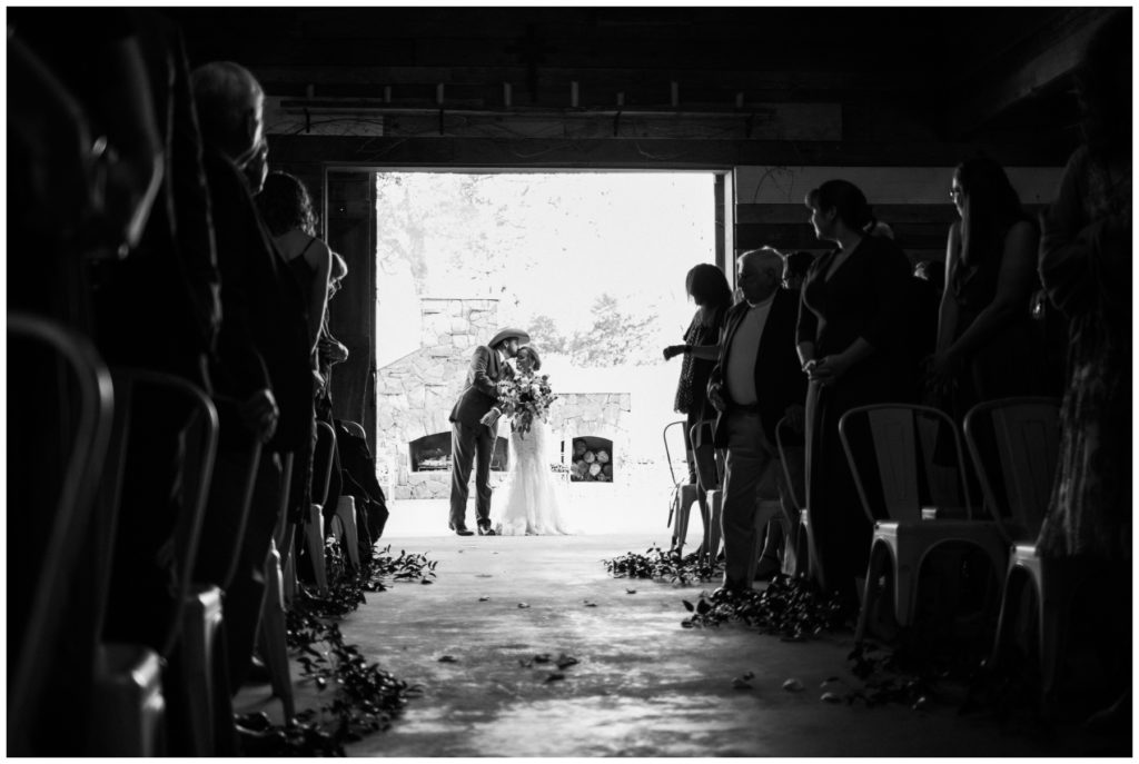 The Pattison House Walking Down the Aisle