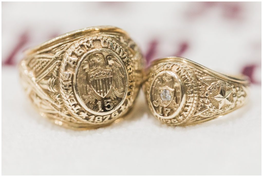 The Pattison House Aggie Rings