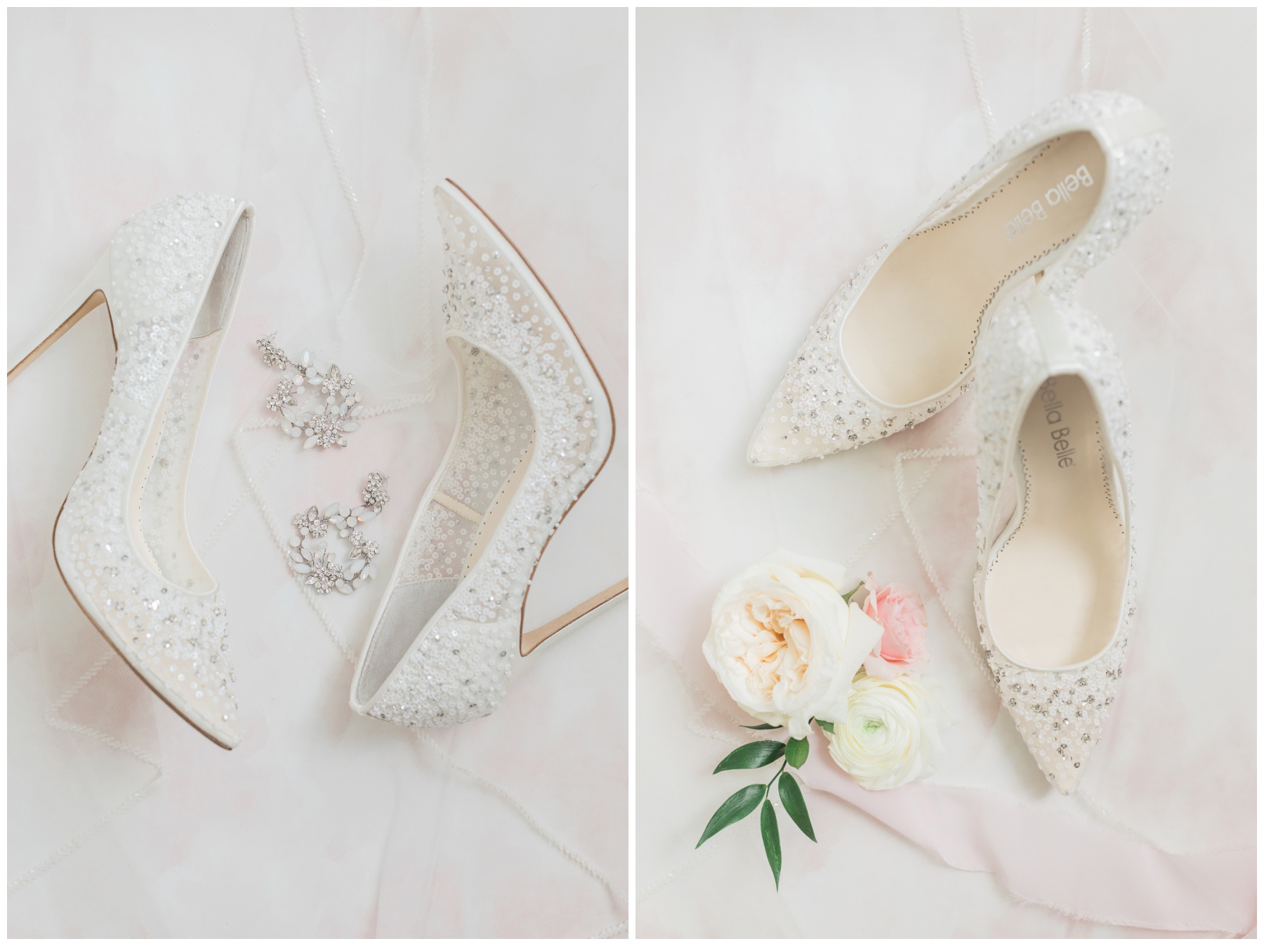 Rhinestone heels by Bella Belle Shoes