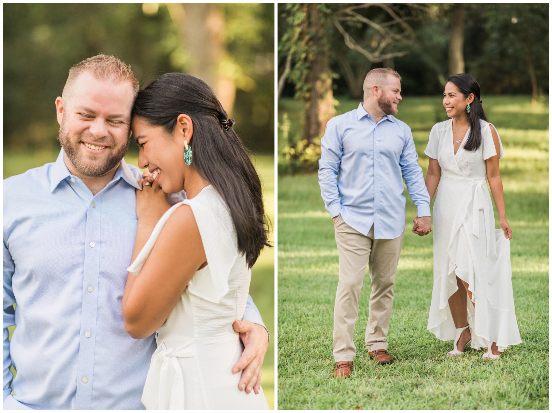 Sunset Engagement Session in Houston
