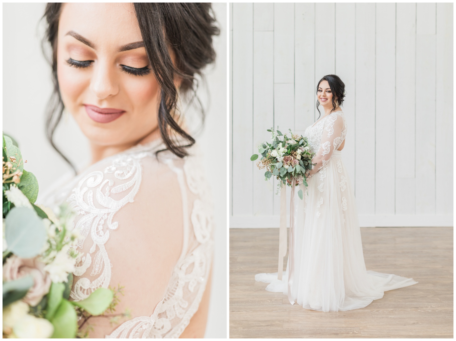 Bridal portraits at The Springs in Wallisville