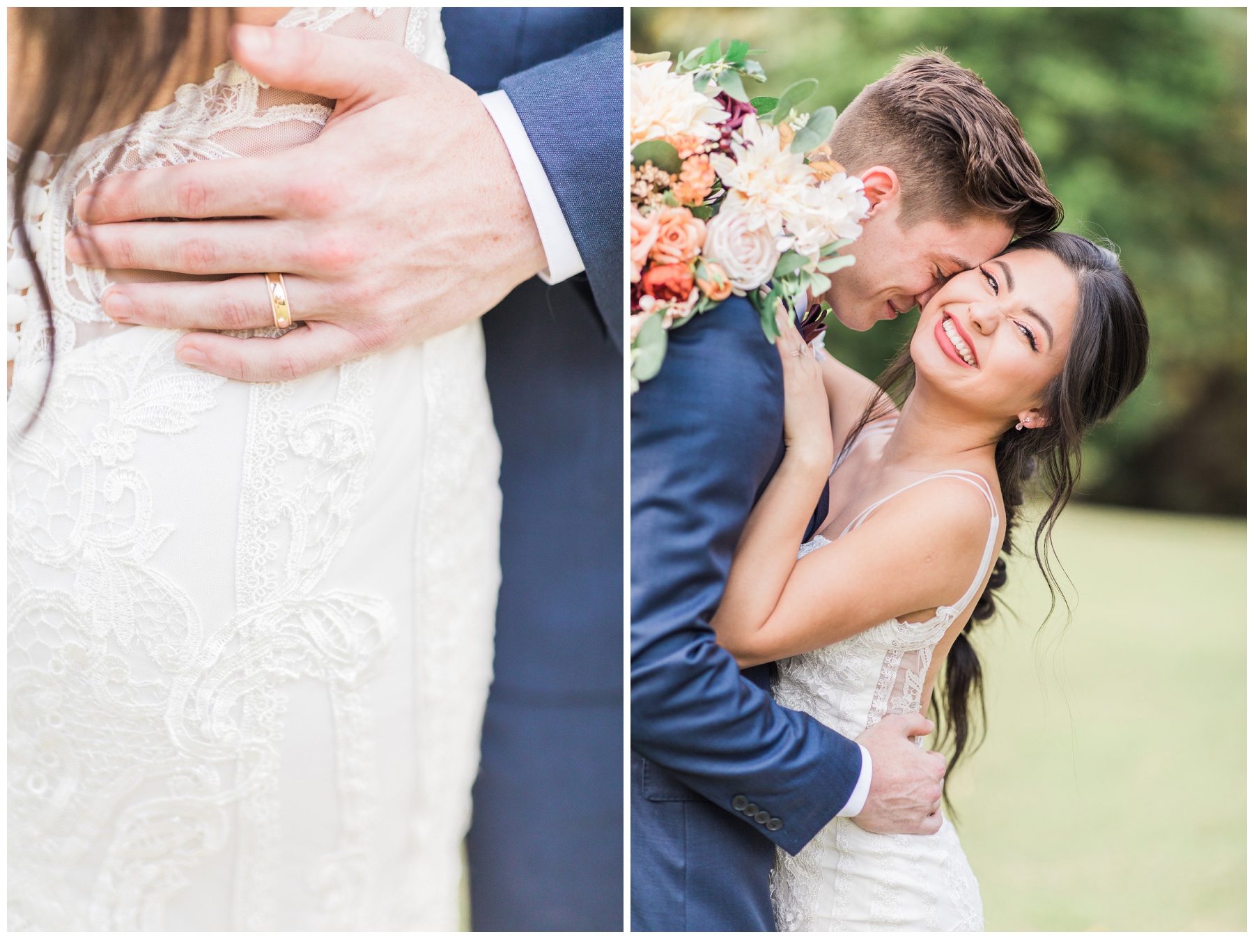 Bride and groom portraits for their Houston Elopement