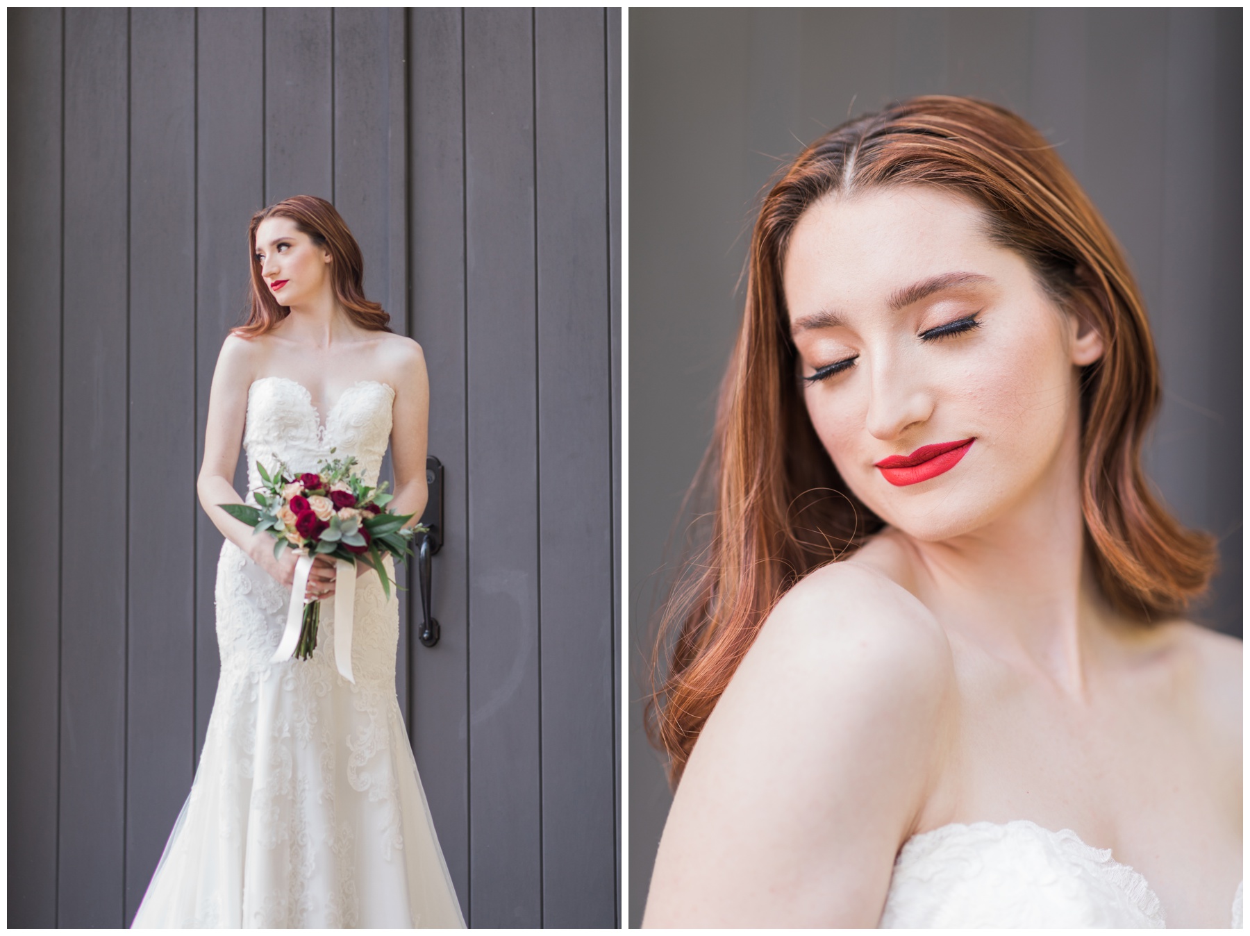bridal session at the annex