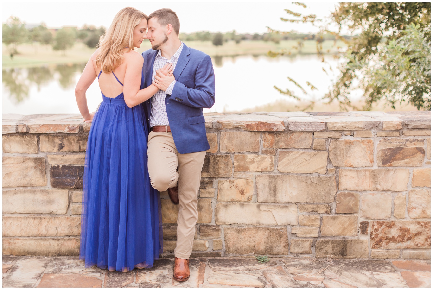 Meghan and Jake’s lakeside engagement session