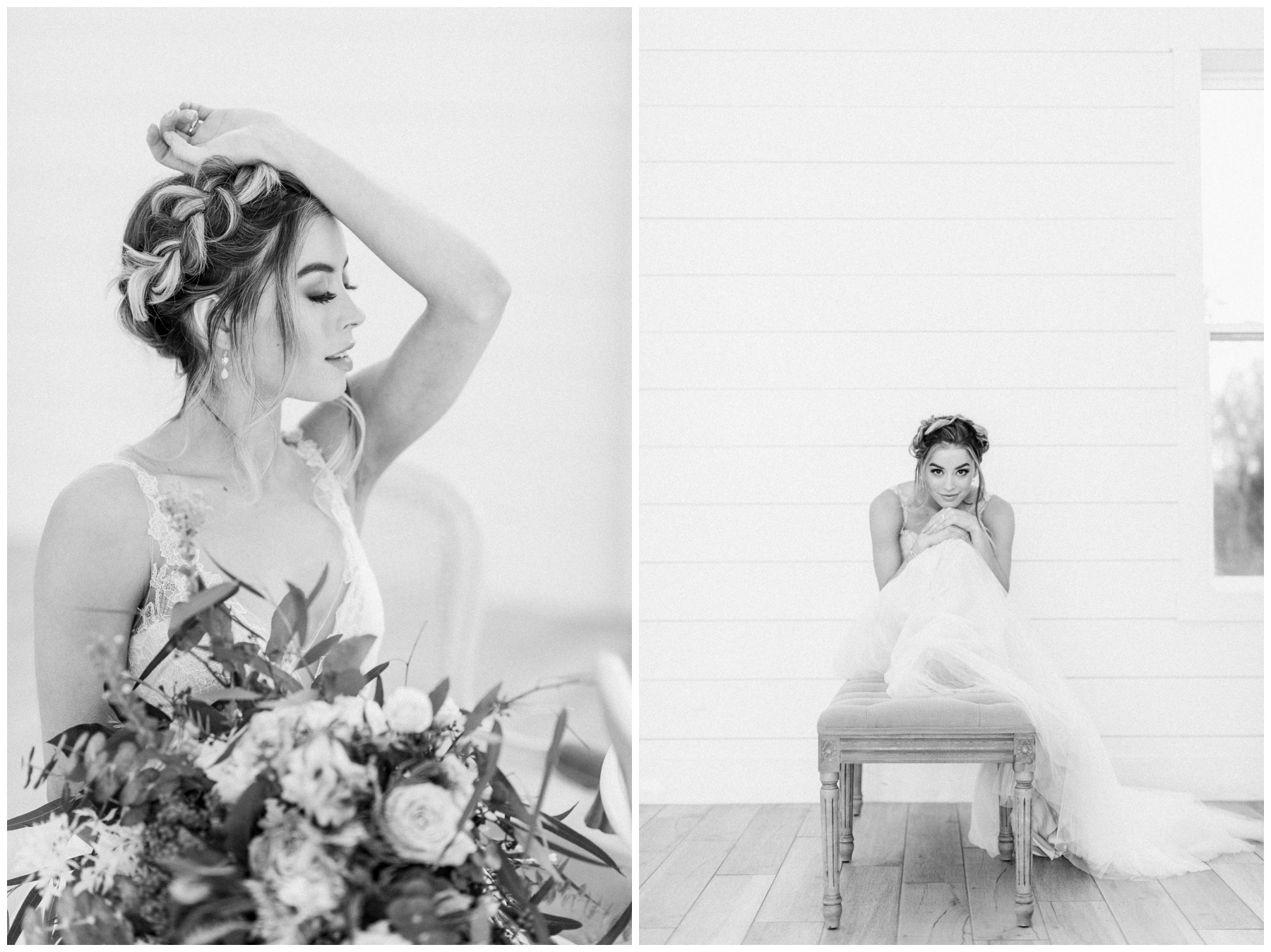 Bridal portraits at The Old Bethany Venue