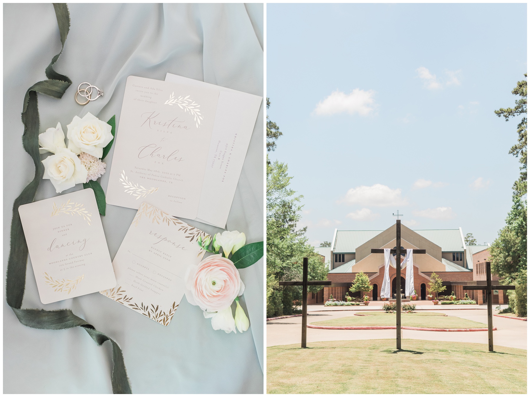 The Woodlands Country Club Wedding