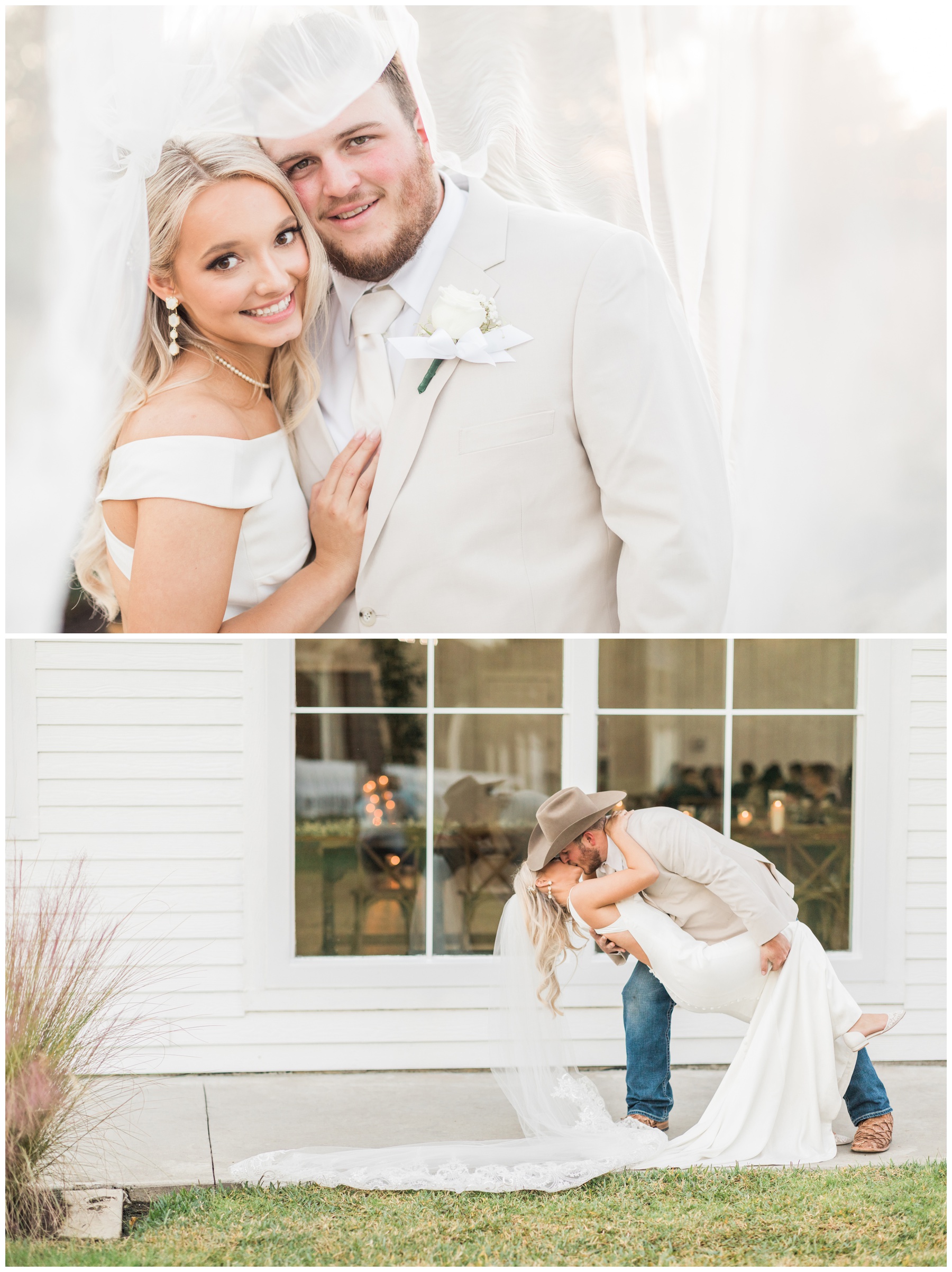 Bridal portraits at The Springs in Wallisville