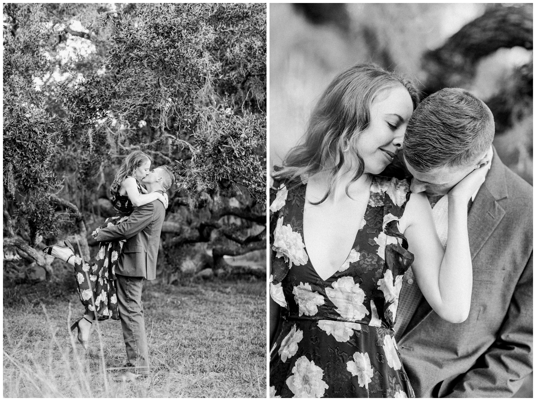Engagement session at Brazos Bend State Park