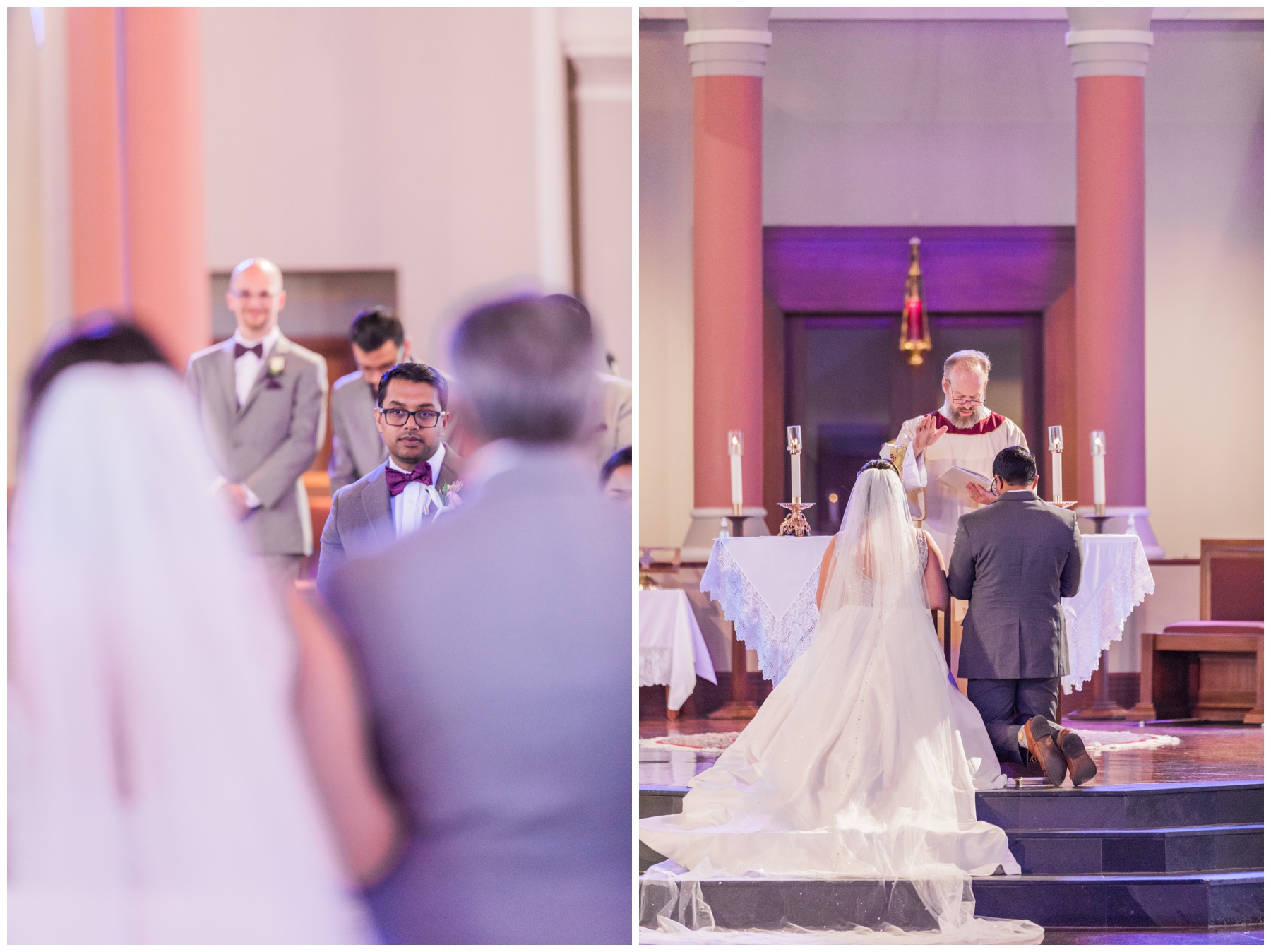 Multicultural wedding Mass in Texas